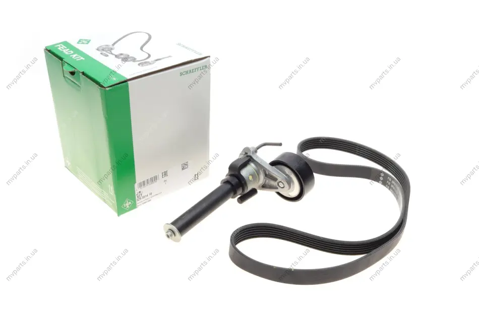 Комплект ременя генератора Audi A3/VW CC 1.8TSI/2.0TSI 04- (6PK1113) 529 0514 10 INA 529-0514-10 (фото 1)