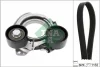 Комплект ременя генератора BMW 3 (G20/G80/G28)/5 (G30/F90) 2.0DH 19- B47 (8PK1162) 529 0568 10 INA 529-0568-10 (фото 1)