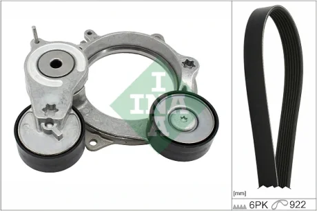 Комплект ремня генератора Audi A6/A7/A8/Q7/Q8 3.0 TDI 17- 529 0574 10 INA 529-0574-10