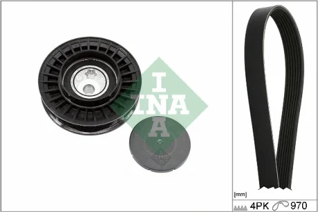 Комплект ременя генератора BMW 3 (F30/F80/G30/F)/5 (G30/F90/G31)/X3 (G01/F97) 2.0 15- B48 529 0579 10 INA 529-0579-10