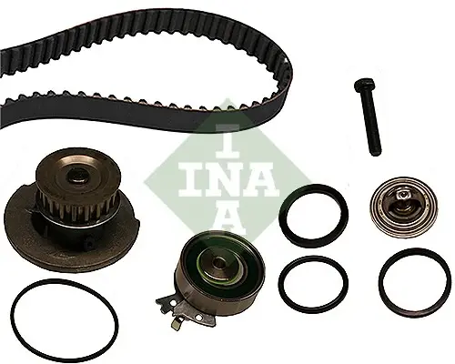 Комплект ГРМ + помпа Opel Combo 1.6 01-, 64kw, Z16SE 530 0004 31 INA 530-0004-31 (фото 1)