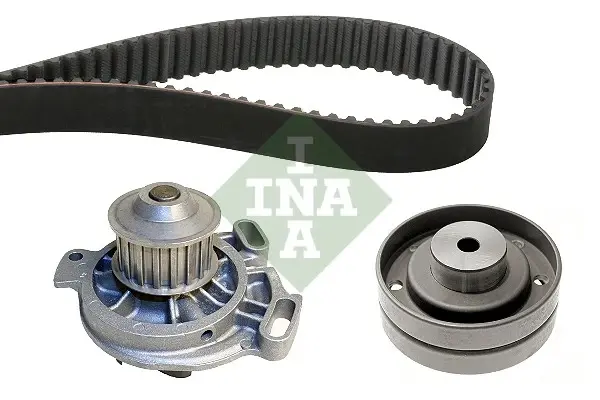 Комплект ГРМ + помпа VW T4 2.4D/2.5 90-03, 57/81kw (26.5x122z) 530 0153 30 INA 530-0153-30 (фото 1)