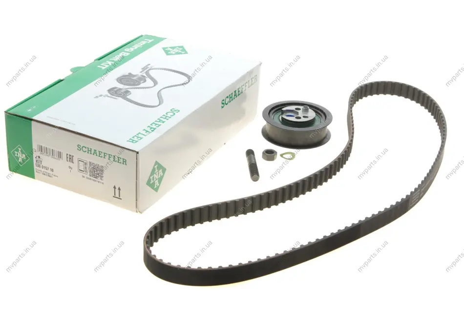Комплект ГРМ Audi 80/100/A6 2.0E 90-97 530 0157 10 INA 530-0157-10 (фото 1)
