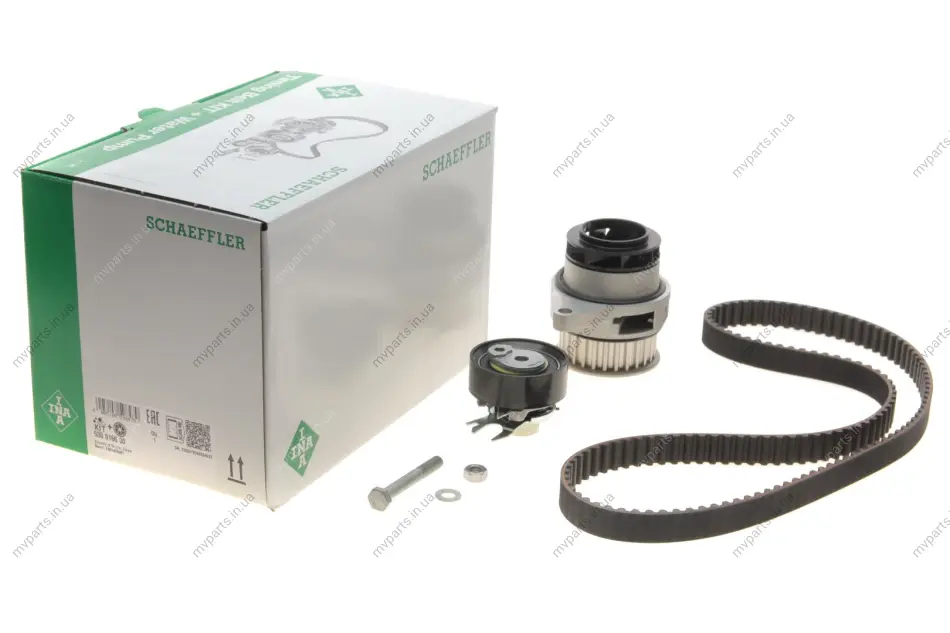 Комплект ГРМ + помпа VW Caddy II/Golf III 1.4 91-97 (19x135z) 530 0166 30 INA 530-0166-30 (фото 1)