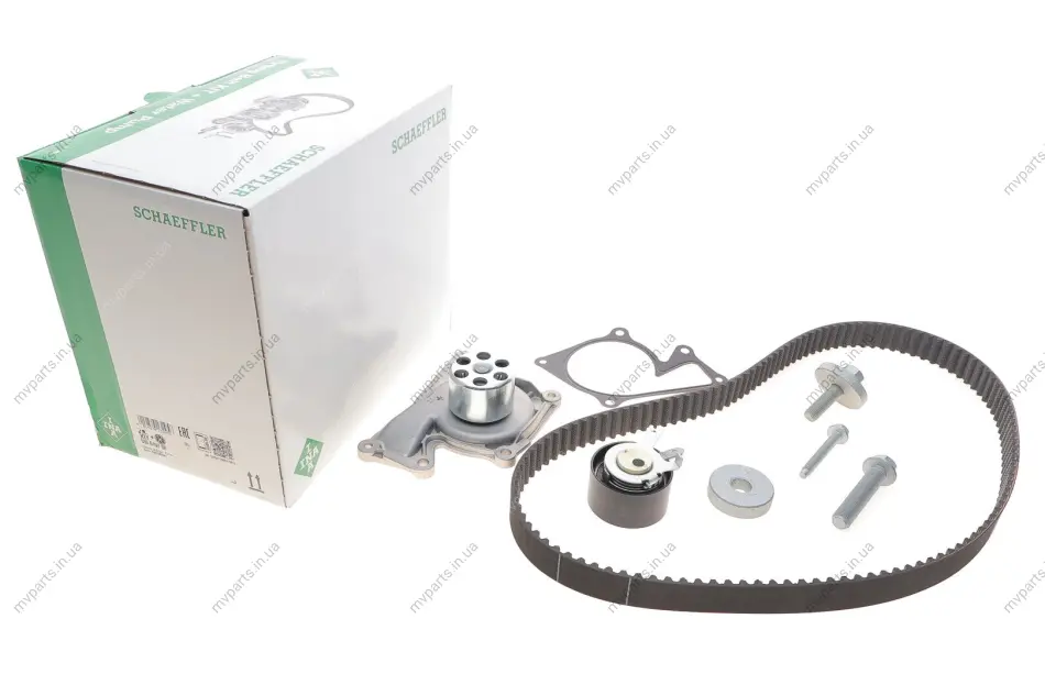 Комплект ГРМ + помпа Renault Kangoo 1.5dCi 09-, K9K 836/837, (123x27) 530 0197 32 INA 530-0197-32 (фото 1)