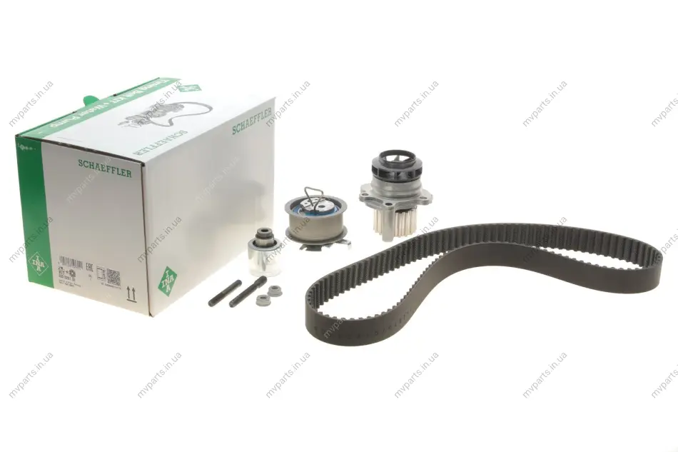 Комплект ГРМ + помпа VW Caddy III 07-10-/Golf IV/V 00-11/Passat 1.9T/2.0 TDI 00-09 530 0201 32 INA 530-0201-32 (фото 1)