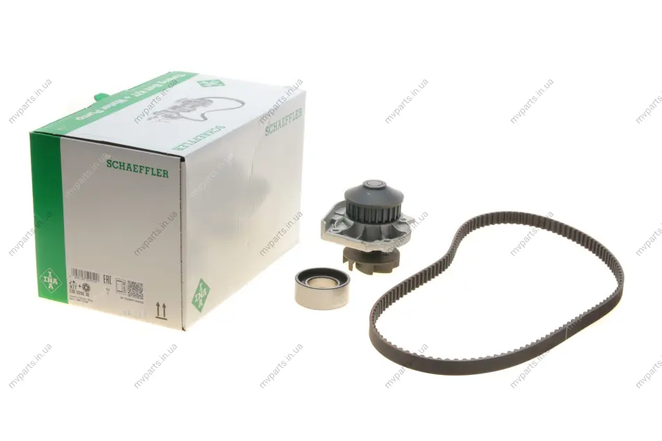 Комплект ГРМ + помпа Fiat Doblo/Palio/Panda/Punto 1.2i 96- (15x129z) 530 0206 30 INA 530-0206-30 (фото 1)