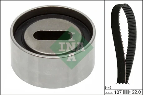 Комплект ГРМ KIA Rio 1.3i 00-05 (22x107z) 530 0285 10 INA 530-0285-10