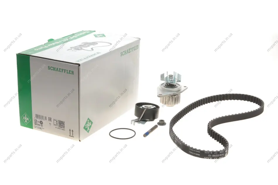 Комплект ГРМ + помпа Citroen Berlingo 1.4i 96-11 (104x17) 48/55kw 530 0335 30 INA 530-0335-30 (фото 1)