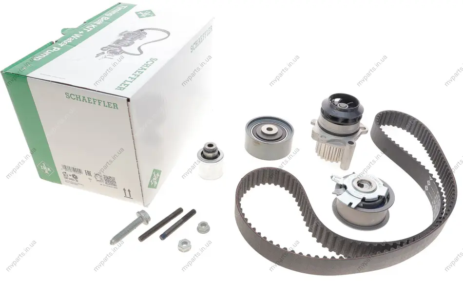Комплект ГРМ + помпа VW Passat B6/Golf V/Jetta III 2.0TDI 03- (141х30) 530 0405 30 INA 530-0405-30 (фото 1)