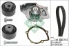 Комплект ГРМ + помпа Peugeot 406/607/807 2.2 HDi 00- (146x25.4) (538 0428 10) 530 0446 31 INA 530-0446-31