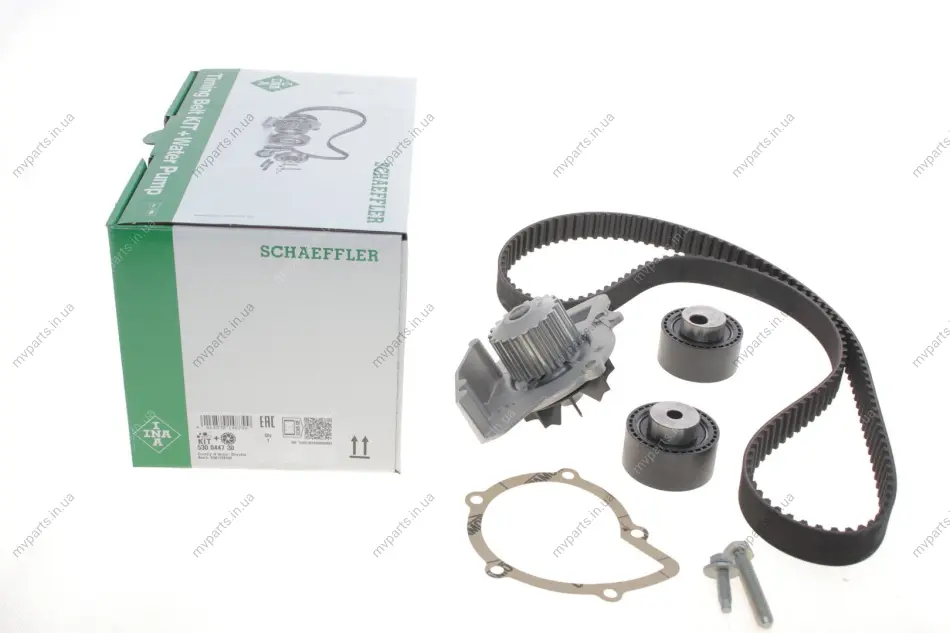 Комплект ГРМ + помпа Citroen Jumper/Peugeot Boxer 2.2 HDi 02-06 530 0447 30 INA 530-0447-30 (фото 1)