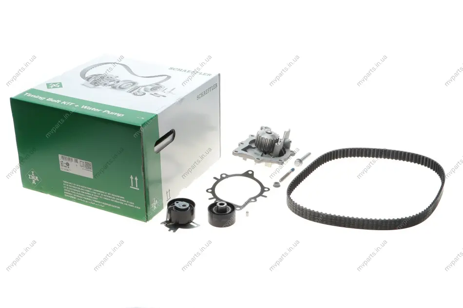 Комплект ГРМ + помпа Citroen C5/C6/C8/Fiat/Ford/Peugeot 2.2HDI 06- 530 0489 30 INA 530-0489-30 (фото 1)