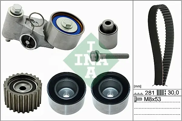 Ремкомплект грм SUBARU (Вир-во) INA 530-0563-10 (фото 1)