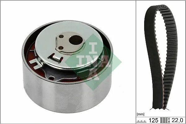 Комплект ГРМ Fiat Panda 1.1i 03- 530 0564 10 INA 530-0564-10 (фото 1)