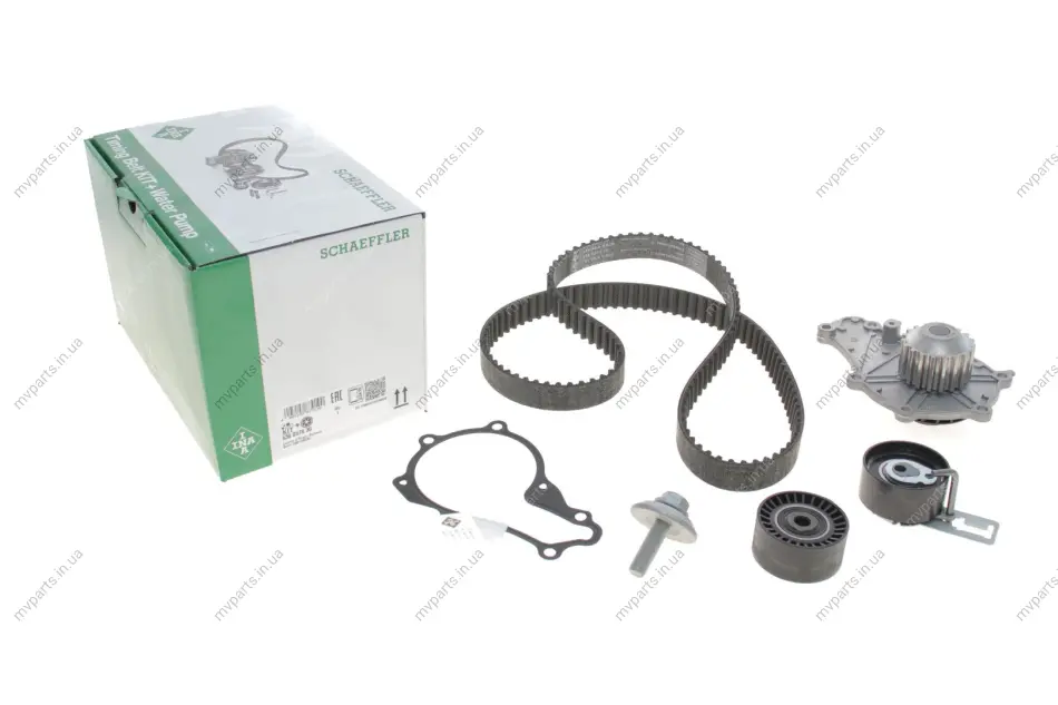 Комплект ГРМ + помпа Citroen Berlingo/Jumpy 1.6HDi 10- (141x25.4) 530 0578 30 INA 530-0578-30 (фото 1)