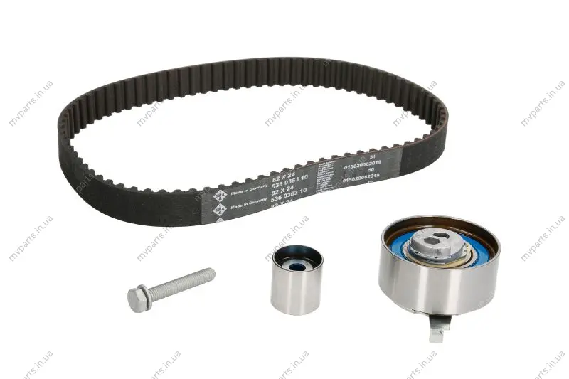 Комплект ГРМ Porsche Cayenne 3.0 TDI/VW Touareg 3.0 V6 TDI 09- 530 0585 10 INA 530-0585-10 (фото 1)