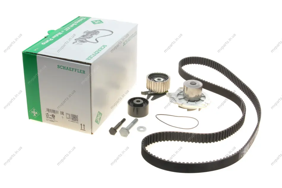 Комплект ГРМ + помпа Fiat Doblo 1.9D/JTD 01-, 74/77/88kw 530 0622 30 INA 530-0622-30 (фото 1)