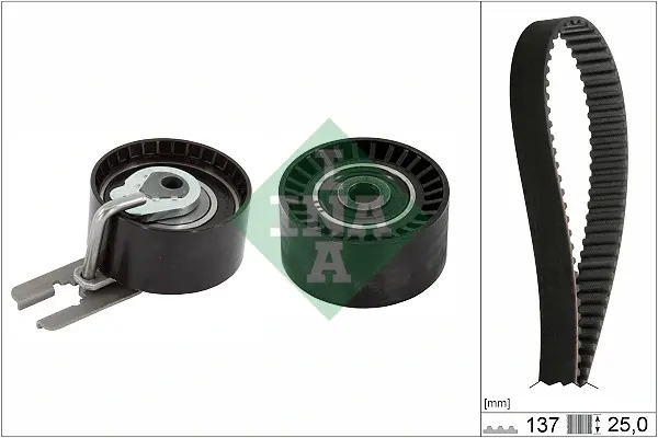 Комплект ГРМ Mazda 2/3 1.6 MZ-CD 04-15 530 0632 10 INA 530-0632-10 (фото 1)