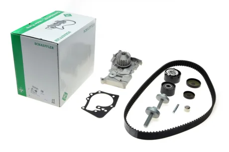Комплект ГРМ + помпа Renault Megane III/ Scenic III 1.6 16V 08-, 81-83kw, K4M 530 0639 30 INA 530-0639-30