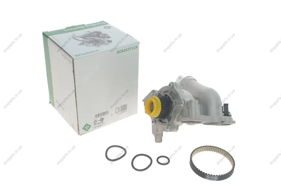 Комплект ГРМ + помпа Skoda Octavia/Superb/VW Golf V/VI/Passat/Sharan/Tiguan 04-18 530 0845 30 INA 530-0845-30 (фото 1)