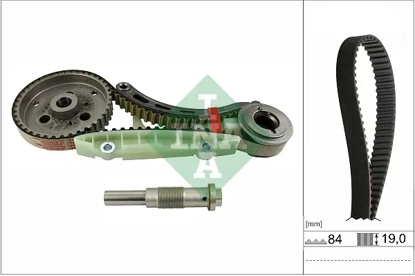 Комплект ГРМ Ford Transit Connect 1.8TDCi/Di, 02-13, 55/66/81kw 530 0950 10 INA 530-0950-10 (фото 1)