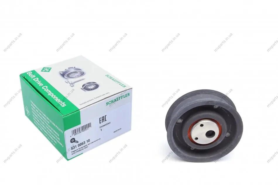 Ролик ГРМ VW/Audi 1.6/1.8/2.0 (натяжний) 531 0063 10 INA 531-0063-10 (фото 1)