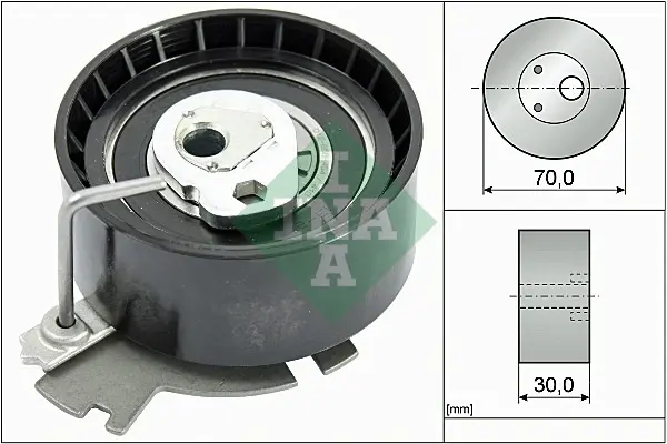 Ролик натяжний CITROEN (вир-во Ina) INA 531-0632-10 (фото 1)