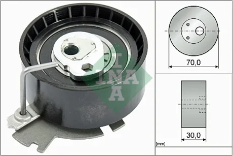 Ролик натяжний CITROEN (вир-во Ina) INA 531-0632-10