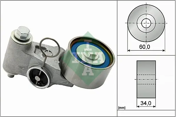 Ролик натяжний SUBARU (вир-во Ina) INA 531-0655-20 (фото 1)