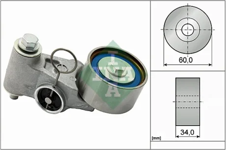 Ролик натяжний SUBARU (вир-во Ina) INA 531-0655-20