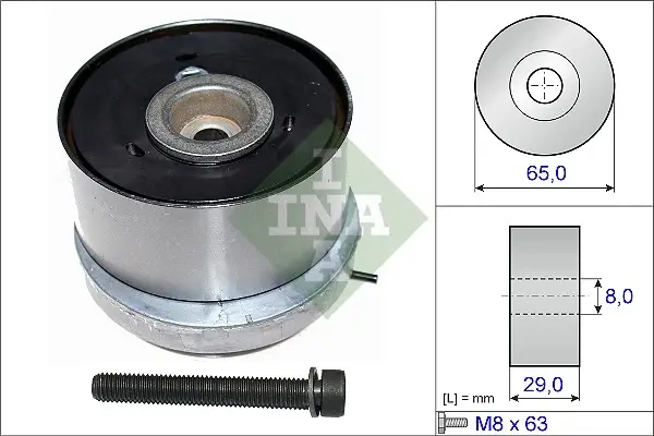 Ролик натяжний OPEL (вир-во Ina) INA 531-0779-10 (фото 1)