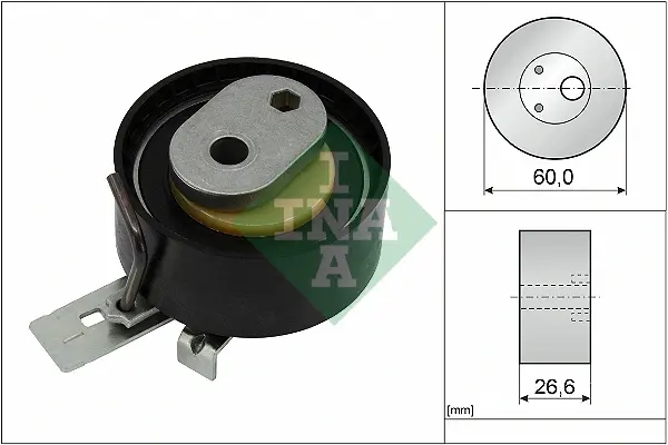 Ролик ГРМ Volvo XC40 T2/T3/T4/T5 Plug-in Hybrid, 18- 531 0938 10 INA 531-0938-10 (фото 1)