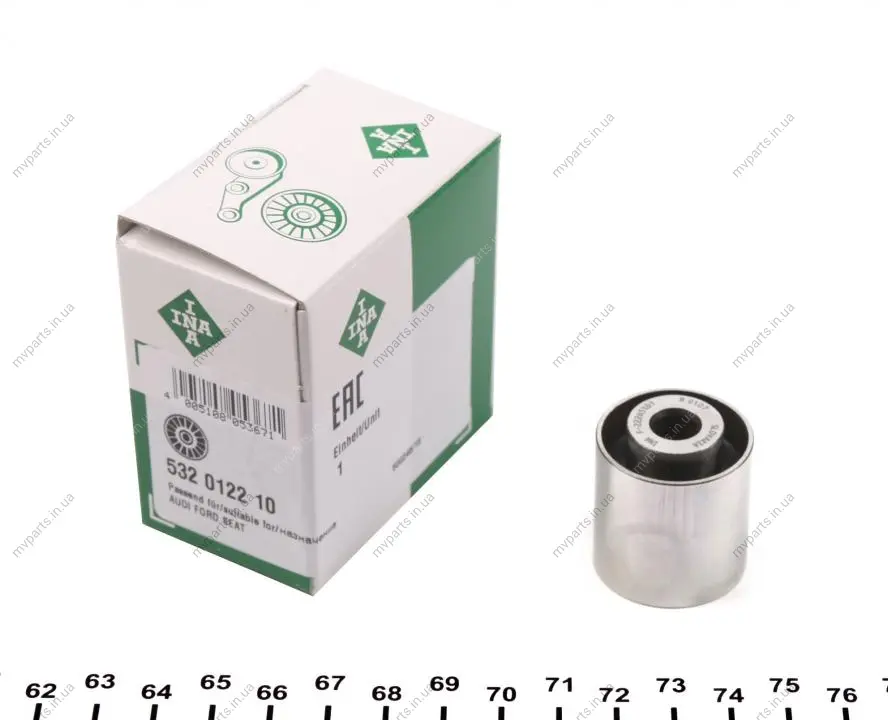 Ролик ГРМ VW/Audi 1.9D/TDI/SDI, 91-04, (28.5x29) 532 0122 10 INA 532-0122-10 (фото 1)
