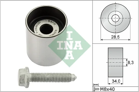 Ролик ведучий AUDI (Вир-во Ina) INA 532-0197-10