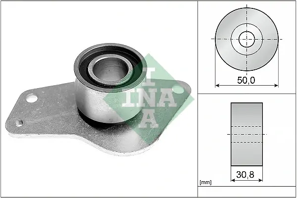 Ролик ГРМ Renault Kangoo/Clio I-II/Megane I 1.8 16V/1.9D/2.0 16V, 91- 532 0238 10 INA 532-0238-10 (фото 1)