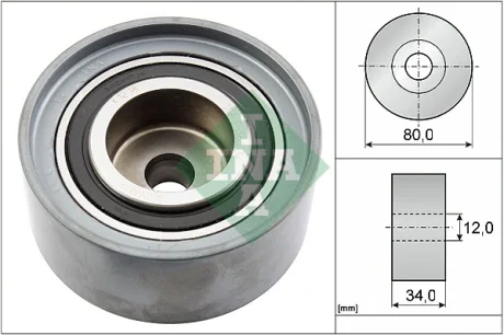 Ролик провідний AUDI, SEAT, VW (вир-во Ina) INA 532-0527-10