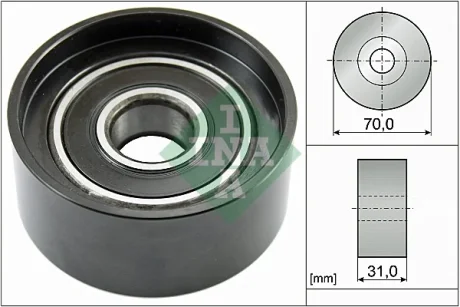 Напрямний ролик поліклинового ременя (Вир-во) INA 532-0588-10
