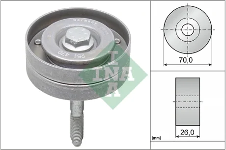 Ролик клинового ременя (Вир-во) INA 532-0596-10