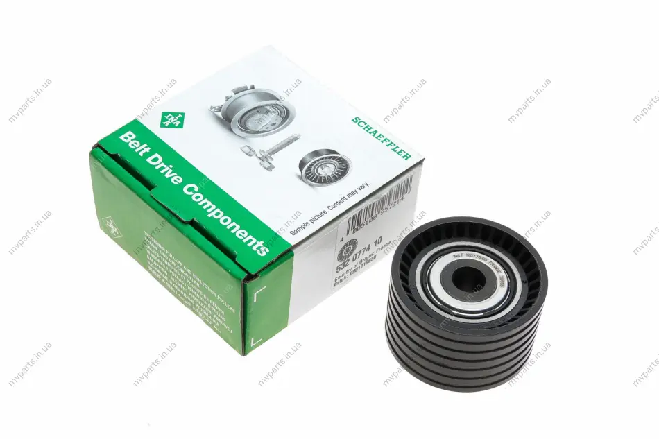 Ролик ГРМ Renault Kangoo 1.6i/Megane 1.4i/1.6i 16V 01- (паразитний) (54х32) 532 0774 10 INA 532-0774-10 (фото 1)