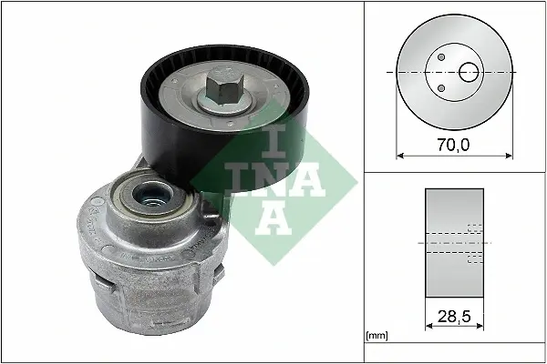 Натяжні ролики для легкових автомобілів (Вир-во) INA 533-0061-20 (фото 1)
