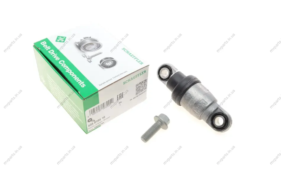 Амортизатор натяжника ременя генератора Toyota Rav 4 II/III 2.0/2.4 00-13 (1AZ-FE/2AZ-FE) 533 0104 10 INA 533-0104-10 (фото 1)