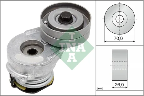 Натяжник ременя генератора Opel Combo/Astra 1.7CDTI/DTI/DI 00- 534 0082 30 INA 534-0082-30