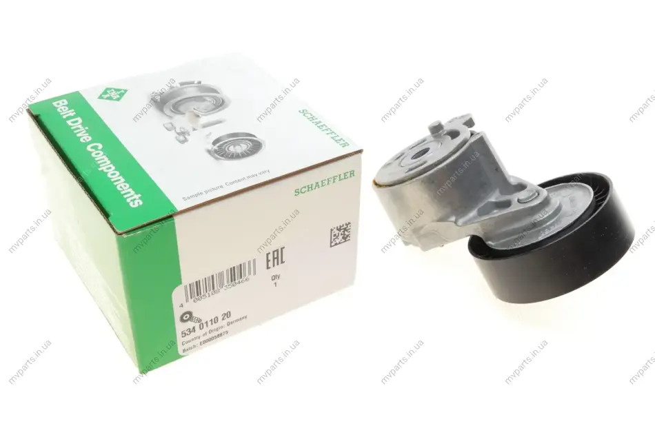 Натяжник ременя генератора Fiat Scudo/Peugeot Boxer/Partner 2.0-2.2HDI 99- 534 0110 20 INA 534-0110-20 (фото 1)