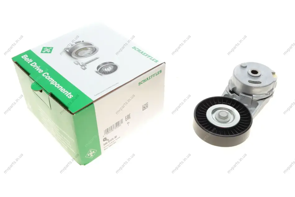 Натяжник ременя генератора Opel Astra G/Vectra B/C 2.2i 16v 00- 534 0124 30 INA 534-0124-30 (фото 1)