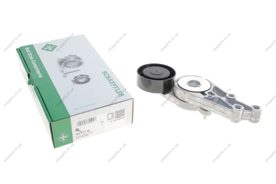 Натяжник ременя генератора Audi A4/A6 1.8-2.0 TSFI 00-08 (d=76mm) 534 0127 30 INA 534-0127-30 (фото 1)