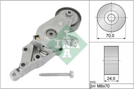 Натягувач ременя AUDI, SEAT, VW (вир-во Ina) INA 534-0140-30