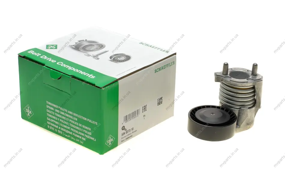 Натяжник ременя генератора Ford Kuga 2.5/Volvo C70 06-, HYDC/HYDB, (+AC) 534 0273 10 INA 534-0273-10 (фото 1)