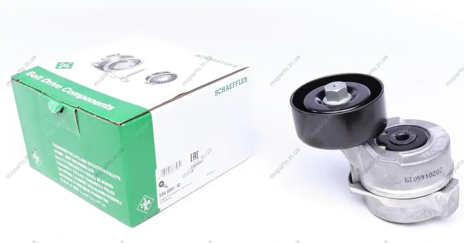 Натяжник ременя генератора Kia Sorento 2.5 CRDi 02- 534 0341 10 INA 534-0341-10 (фото 1)