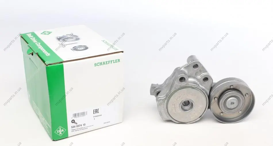 Натяжник ременя генератора VW Bora/Golf/Skoda Octavia 1.4-1.6 96-05 534 0374 10 INA 534-0374-10 (фото 1)